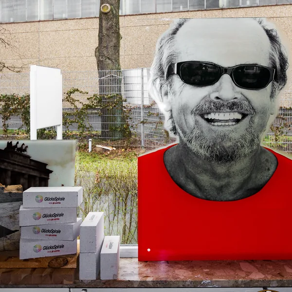 Porträt-Collage als Fotodruck hinter glänzendem Acrylglas – Galerie-Print Hamburg