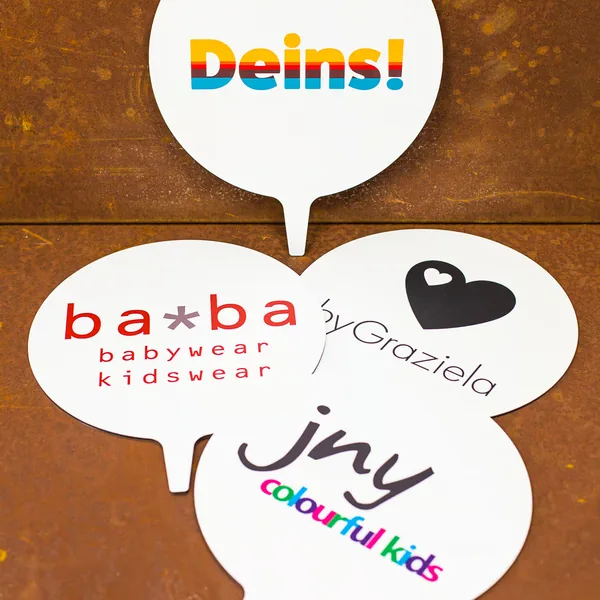 Buntes Grafikmotiv als Wandbild auf Alu-Dibond – Bilderdruck Hamburg