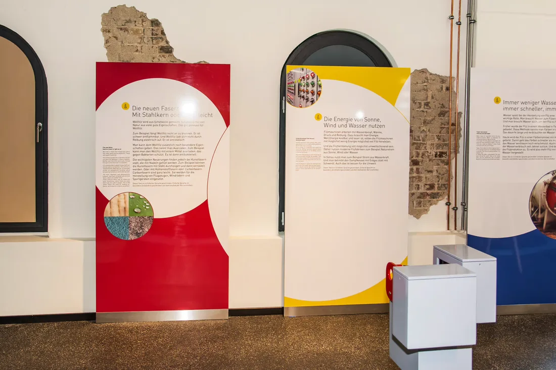 Filzmuseum Soltau, Druck hinter Plexiglas und auf MDF, Direktdruck Hamburg (Foto 5)