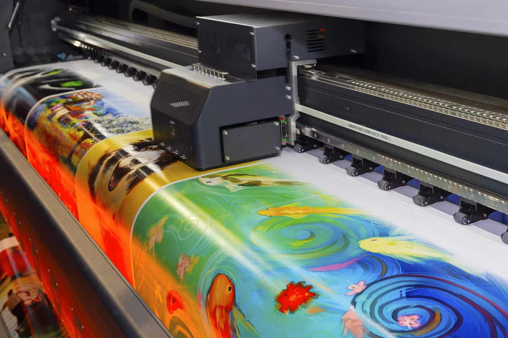 Großformat- und Digitaldruck Hamburg mit brillanten Farben